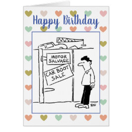 Motor Salvage Car Boot Sale Joke