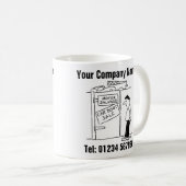 Motor Salvage Car Boot Sale Kaffeetasse (VorderseiteRechts)