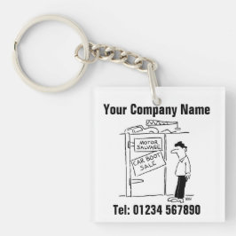 Motor Salvage Car Demontler Schlüsselanhänger