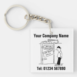 Motor Salvage Car Demontler Schlüsselanhänger