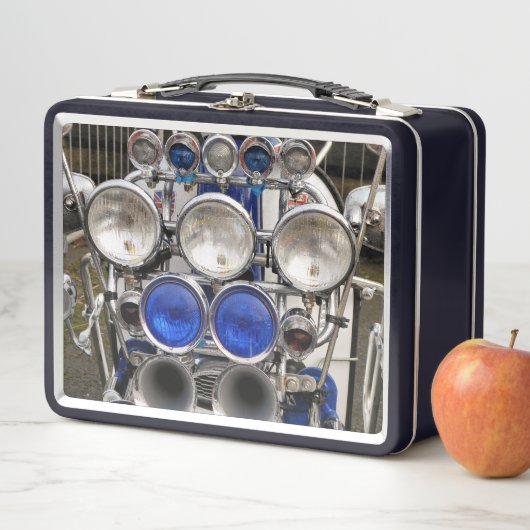 MOTOR SCOOTER METALL BROTDOSE (Beispiel)