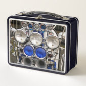 MOTOR SCOOTER METALL BROTDOSE (Vorderseite)