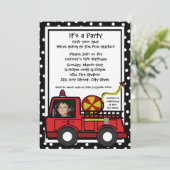 Motor-Spaß/Foto Einladung (Stehend Vorderseite)