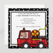 Motor-Spaß/Foto Einladung (Vorne/Hinten)