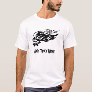 Motor-T - Shirt des Schädel-4X4
