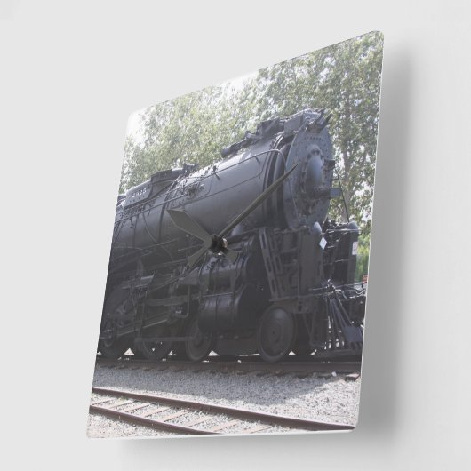 Motor-Triebwerksperre Quadratische Wanduhr (Winkel)