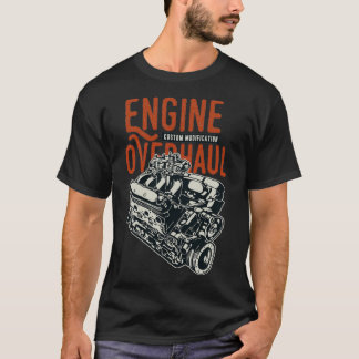 Motor-Überarbeitung T-Shirt
