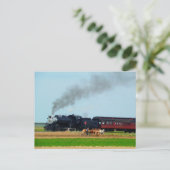 Motor und Bauer von Amish Postkarte (Stehend Vorderseite)