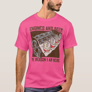 Motor und Bier T-Shirt