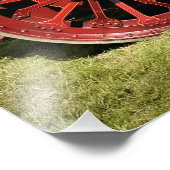 MOTOR Vintager STAMMTRAKTION Fotodruck (Ecke)