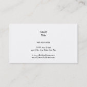 Motor Visitenkarte (Rückseite)