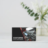 Motor von Kraftfahrzeugen, Auto Händler Visitenkarte (Stehend Vorderseite)