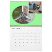 Motor von Luftfahrzeugen 15 Monate 2012 Kalender (Mär 2026)