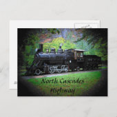 Motor von Seattle Postkarte (Vorne/Hinten)