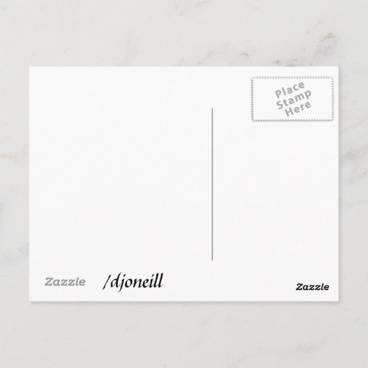 Motor von Seattle Postkarte (Rückseite)