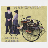 MOTOR WAGON FLEECEDECKE (Vorderseite (Horizontal))