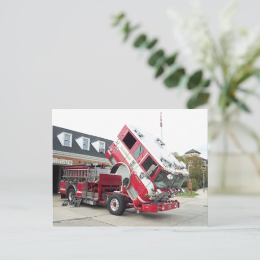 Motor wandeln postkarte (Stehend Vorderseite)