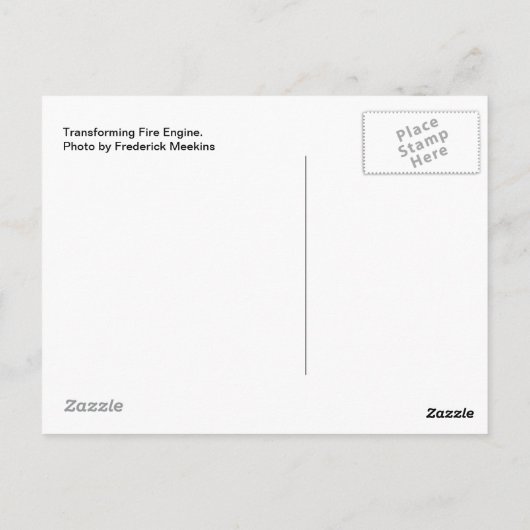 Motor wandeln postkarte (Rückseite)