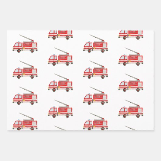 Motor-Wrapping-Papier für LKW Geschenkpapier Set (Vorderseite 2)