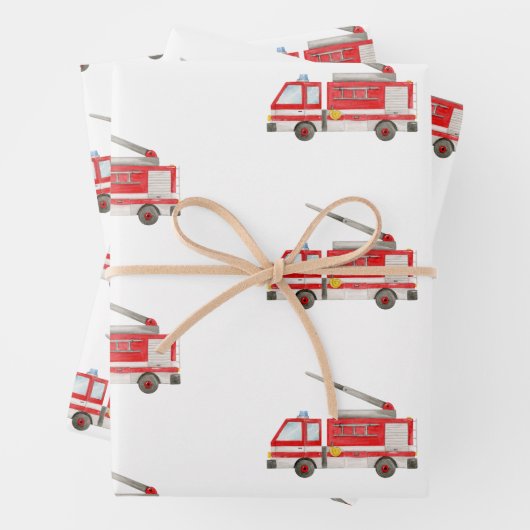 Motor-Wrapping-Papier für LKW Geschenkpapier Set (Beispiel)