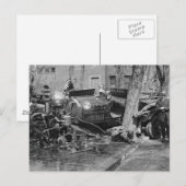 Motor Wreck, 1922 Postkarte (Vorne/Hinten)