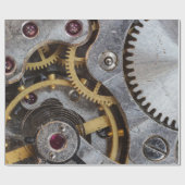 Motor-Zahnradgetriebe Geschenkpapier (Flach)