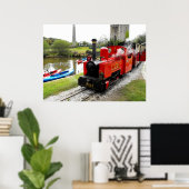 Motor Zebedee im Lappatal Poster (Heimbüro)