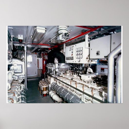 Motor Zimmer 3 Größe 22 x 15 Poster (Vorne)