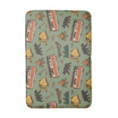 Motor Zuhause Camp Abenteuer Muster Badematte (Vorderseite Vertikal)