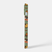 Motor Zuhause Camp Abenteuer Muster iPhone 15 Hülle (Linke Seite)