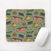 Motor Zuhause Camp Abenteuer Muster Mousepad (Mit Mouse)