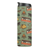 Motor Zuhause Camp Abenteuer Muster Thermosbecher (Nach rechts gedreht)