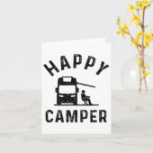 Motor-Zuhause Rv Stuff Men Happy Camper Karte (Gelbe Blume)