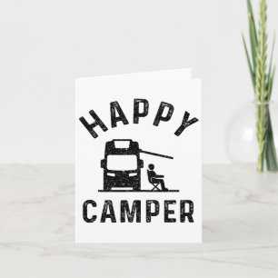 Motor-Zuhause Rv Stuff Men Happy Camper Karte