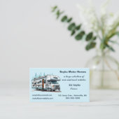 Motor-Zuhause RV Visitenkarte (Stehend Vorderseite)