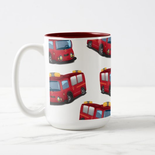 Motor Zweifarbige Tasse (Links)