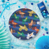 Motorama Dirt Bikes Pappteller (Party)