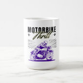 Motorbike Thrill Kaffeetasse (Mittel)