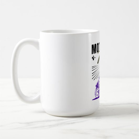 Motorbike Thrill Kaffeetasse (Links)