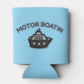 Motorboatin" | Funny Sarcastic Lake Life Dosenkühler (Rückseite)