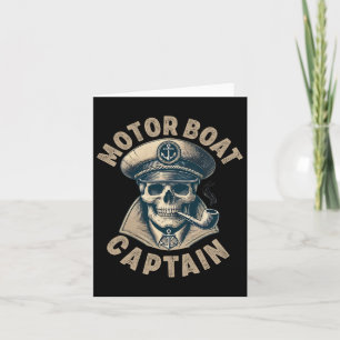 Motorboot Kapitän für Bootsbesitzer Boot Karte