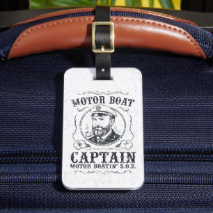 Motorboot Kapitän Lustig Pontoon Bootfahren Gepäckanhänger