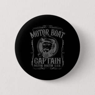 Motorboot Kapitän Lustig Pontoon Bootfahren Motorb Button