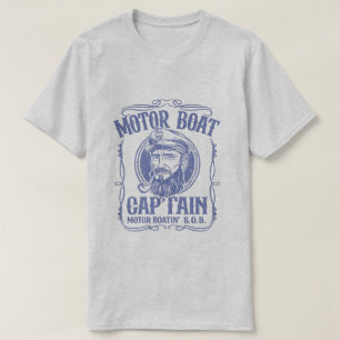Motorboot Kapitän Lustig T-Shirt