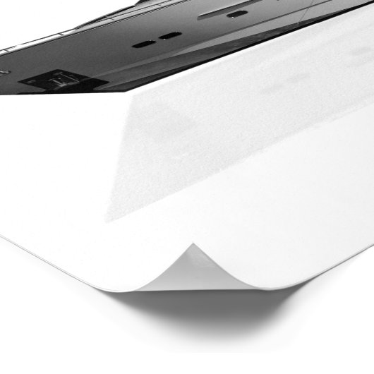 Motorboot Poster (Ecke)