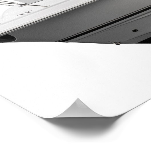 Motorboot Poster (Ecke)