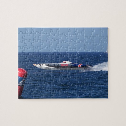 Motorboot Puzzle (Horizontal)