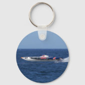 Motorboot Schlüsselanhänger (Vorderseite)