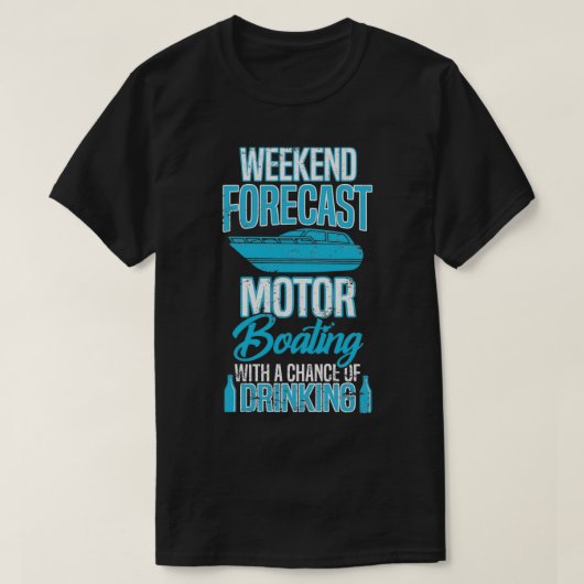 Motorboot T-Shirt (Design vorne)