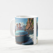Motorboot Tasse (Vorderseite Links)